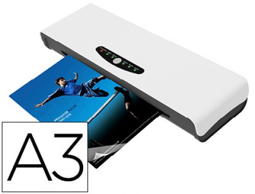 Plastificadora q-connect kf16915 din a3 alto rendimento frio / quente 4 rolos ate 250 microns , Q-connect , 153359 , 5705831169159